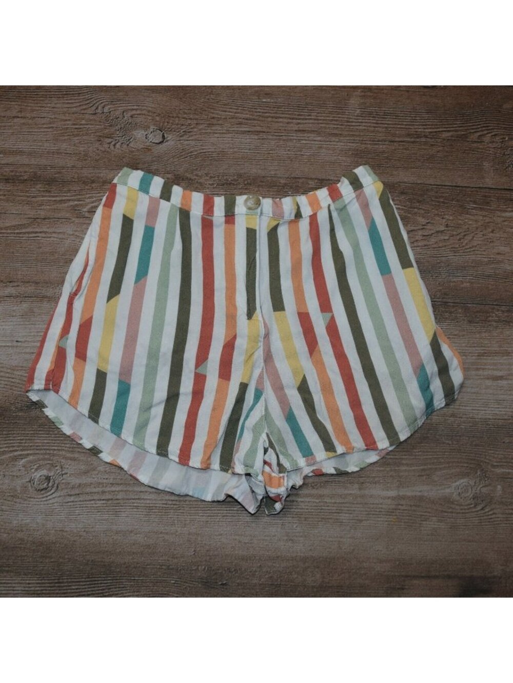 Shore Women's Sz XL High Waisted Stretch Waist Shorts